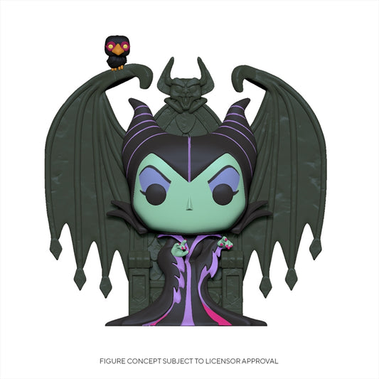 Sleeping Beauty - Maleficent on Throne Pop! Deluxe