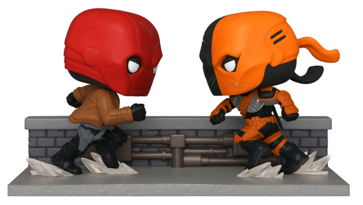 DC Comics - Red Hood vs Deathstroke Comic Moment US Exclusive Pop! Vinyl