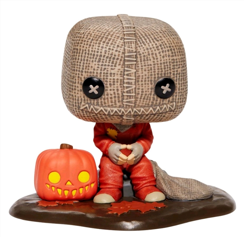 Trick R Treat - Sam with Pumpkin & Sack US Exclusive Pop! Deluxe [RS]