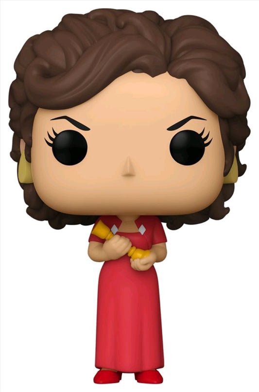 Clue - Miss Scarlet with Candlestick Pop! Vinyl