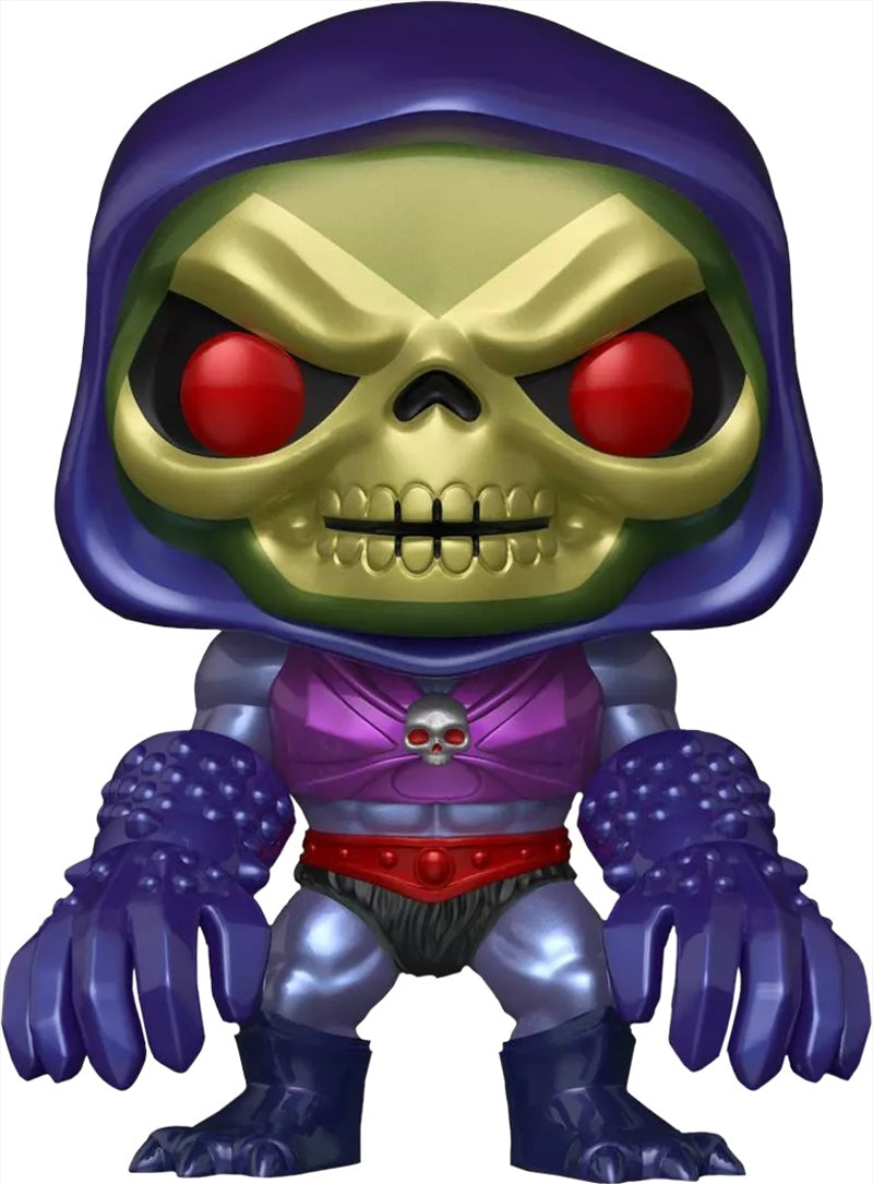 Masters of the Universe - Skeletor with Terror Claws Metallic US Exclusive Pop! Vinyl [RS]