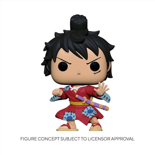 One Piece - Luffy in Kimono Metallic US Exclusive Pop! Vinyl [RS]