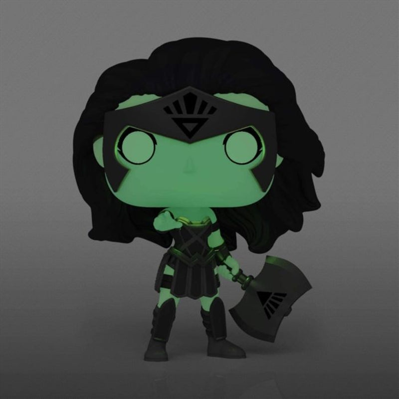 Wonder Woman - Wonder Woman Black Lantern Glow 80th Anniversary US Exclusive Pop! Vinyl