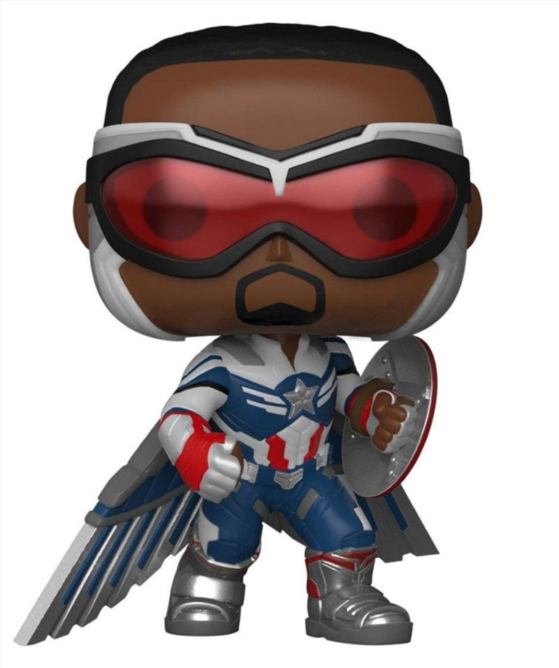 The Falcon and the Winter Soldier - Captain America Pose [RS] Pop Vinyl