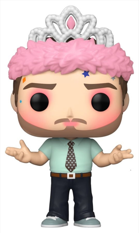 Parks and Recreation - Andy Princess Rainbow Sparkle Pop Vinyl