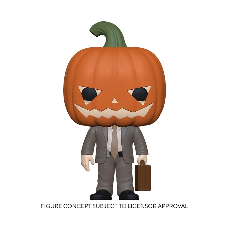 The Office - Dwight w/Pumpkinhead Pop!