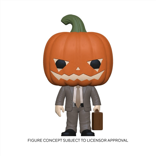 The Office - Dwight w/Pumpkinhead Pop!