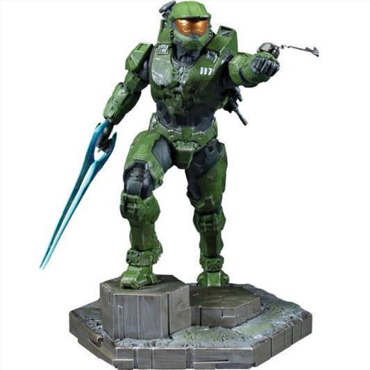 Halo Infinite - Master Chief with Grapplshot PVC Statue