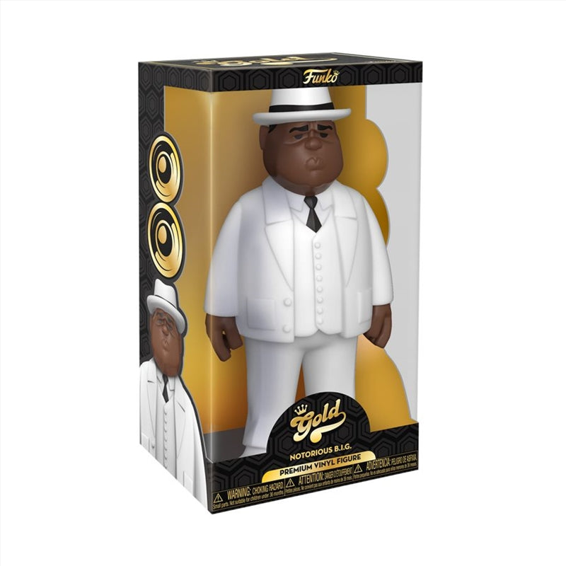 Biggie White Suit 12inch Gold Vinyl Figure