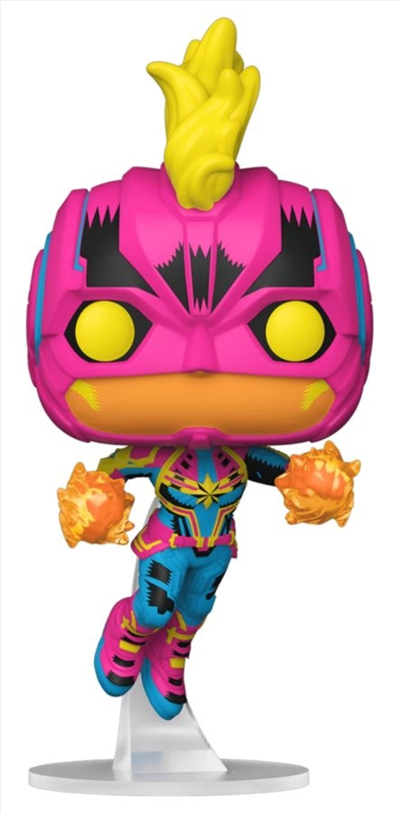 Captain Marvel - Captain Marvel Blacklight US Exclusive Pop! Vinyl [RS]