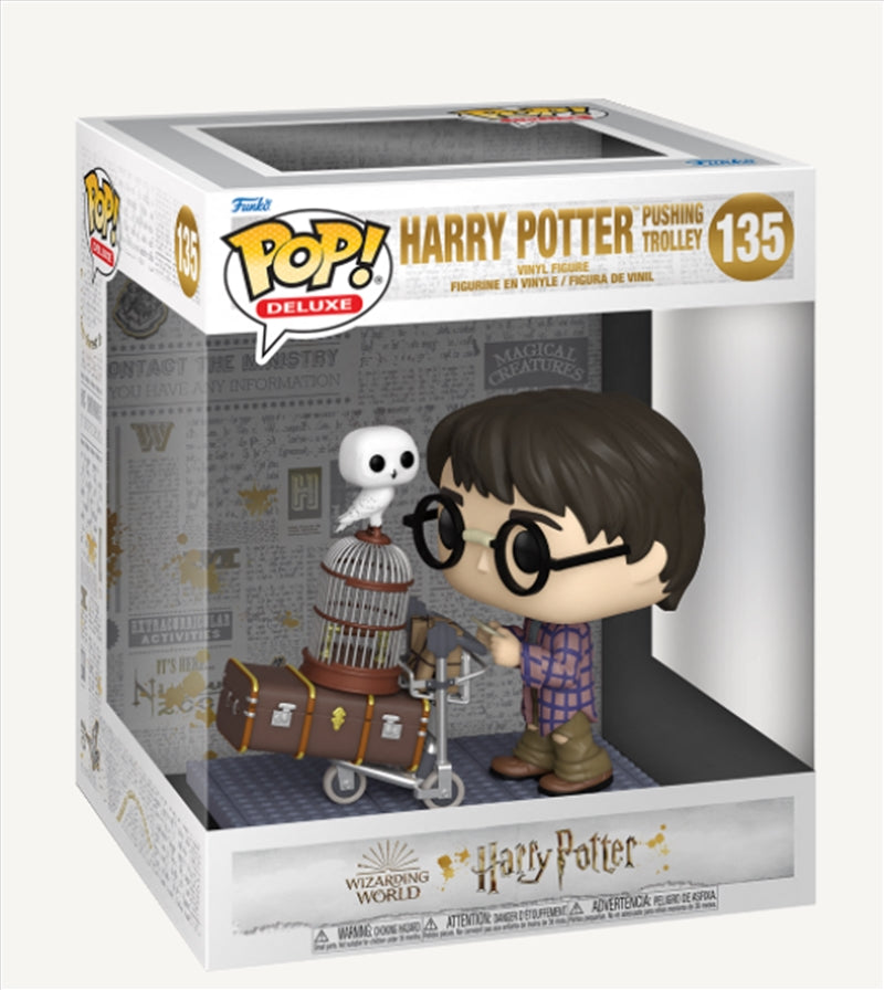 Harry Potter Pushing Trolley: 20th Anniversary Deluxe