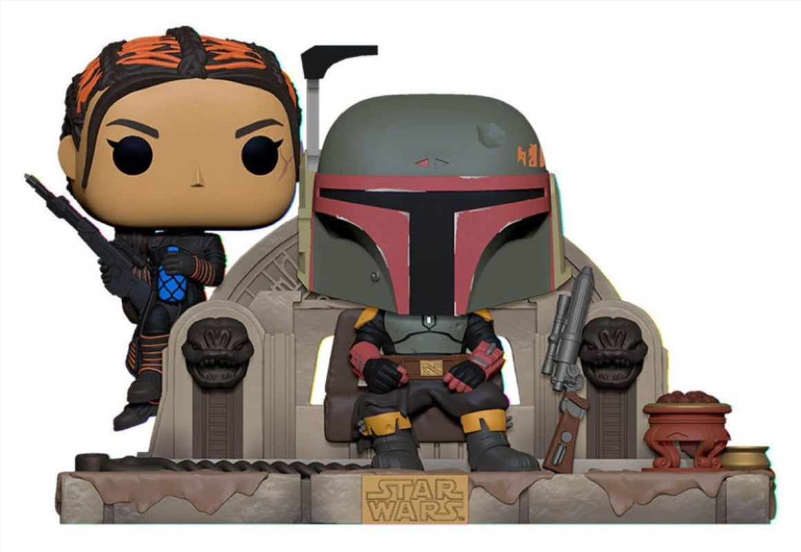 Star Wars: The Mandalorian - Boba Fett & Fennec Shand Pop! Moment