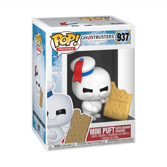 Ghostbusters: Afterlife - Mini Puft w/Cracker Pop! Vinyl