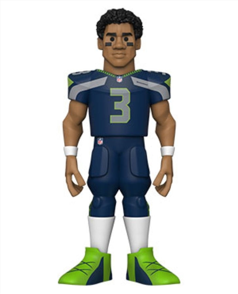 NFL: Seahawks - Russel Wilson 12 inch Vinyl Gold