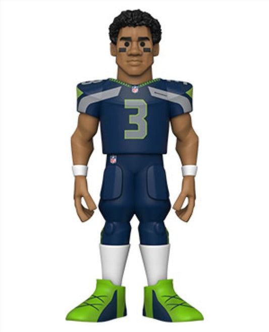 NFL: Seahawks - Russel Wilson 12 inch Vinyl Gold