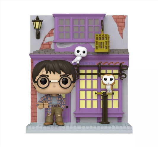 Harry Potter - Madam Malkin's Owl Emporium with Harry Diagon Alley Pop! Deluxe [RS]