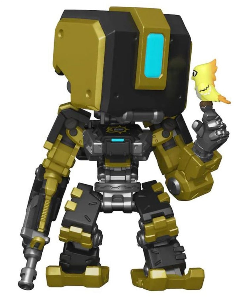 Overwatch - Bastion Metallic Gold Blizzard 30th Anniversary  6 inch Pop! Vinyl [RS]