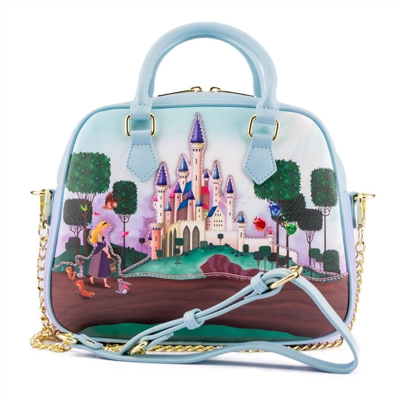 Loungefly - Sleeping Beauty - Castle Crossbody