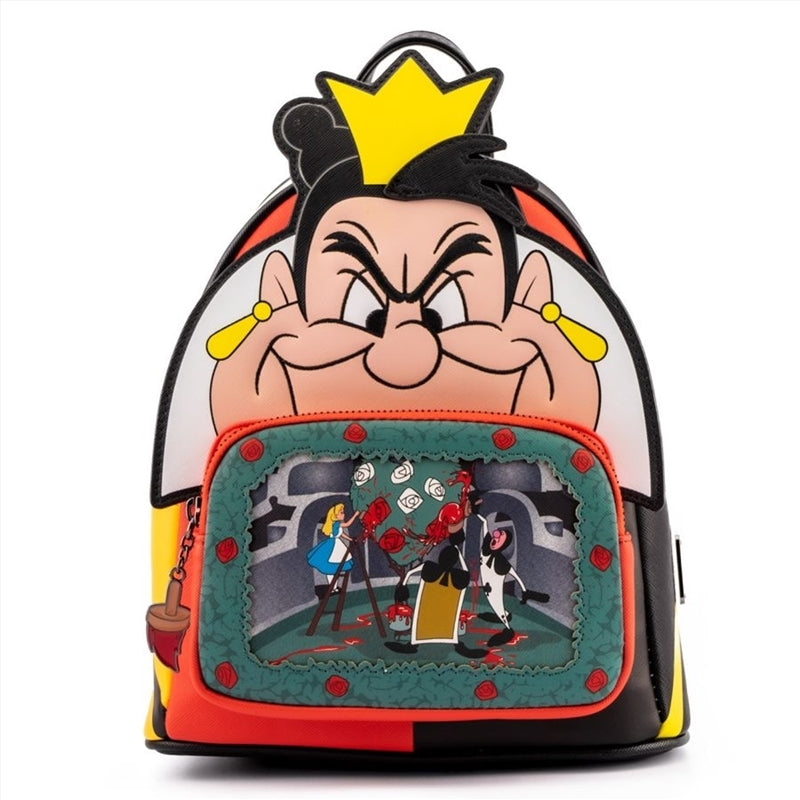 Loungefly - Alice in Wonderland - Queen of Hearts Mini Backpack