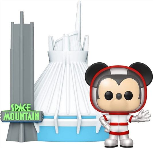 Disney World - Space Mountain & Mickey Mouse 50th Anniversary US Exclusive Pop! Town [RS]
