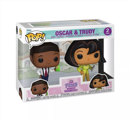 The Proud Family - Oscar & Trudy US Exclusive Pop! 2-Pack [RS]