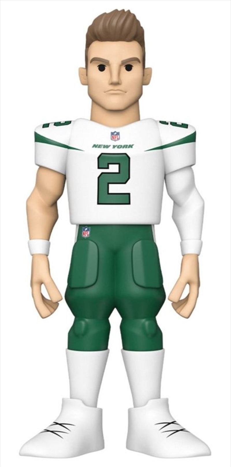 NFL: NY Jets - Zach Wilson 12 Inch Vinyl Gold