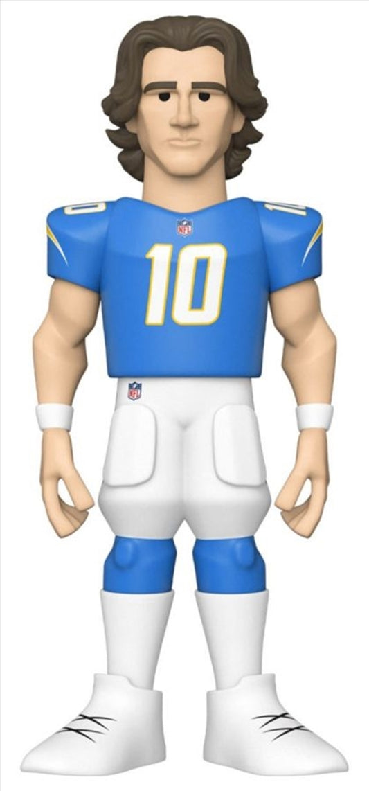 NFL: Chargers - Justin Herbert 12 Inch Vinyl Gold