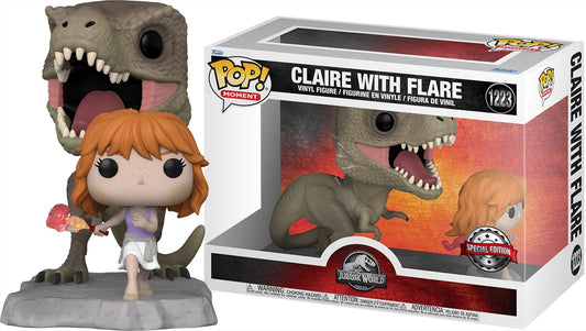 Jurassic World - Claire with Flare US Exclusive Pop! Moment [RS]