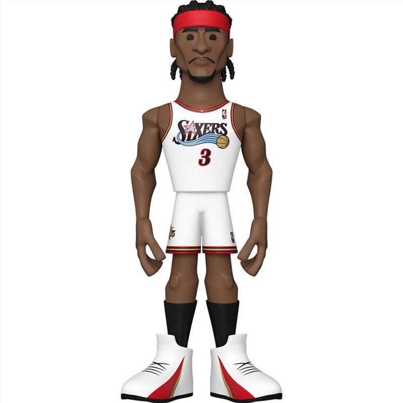 NBA Legends: 76ers - Allen Iverson  5 Inch Vinyl Gold