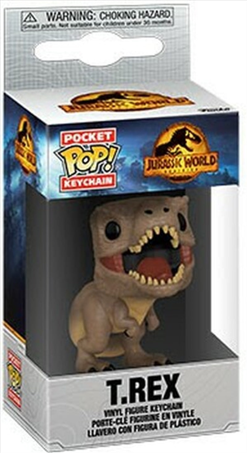 Jurassic World 3 - T.Rex Pop! Keychain