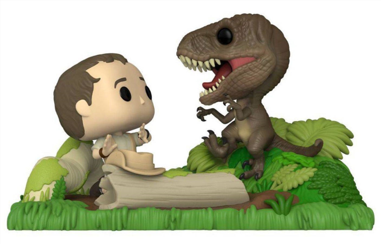 Jurassic Park - Muldoon Raptor Hunt US Exclusive Pop! Moment [RS]