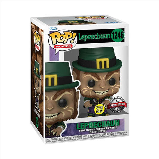 Leprechaun - Leprechaun with Flashlight Glow US Exclusive Pop Vinyl [RS]