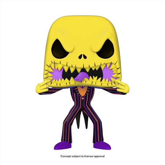 Nightmare Before Christmas - Jack Scary Face BKLT Pop Vinyl RS