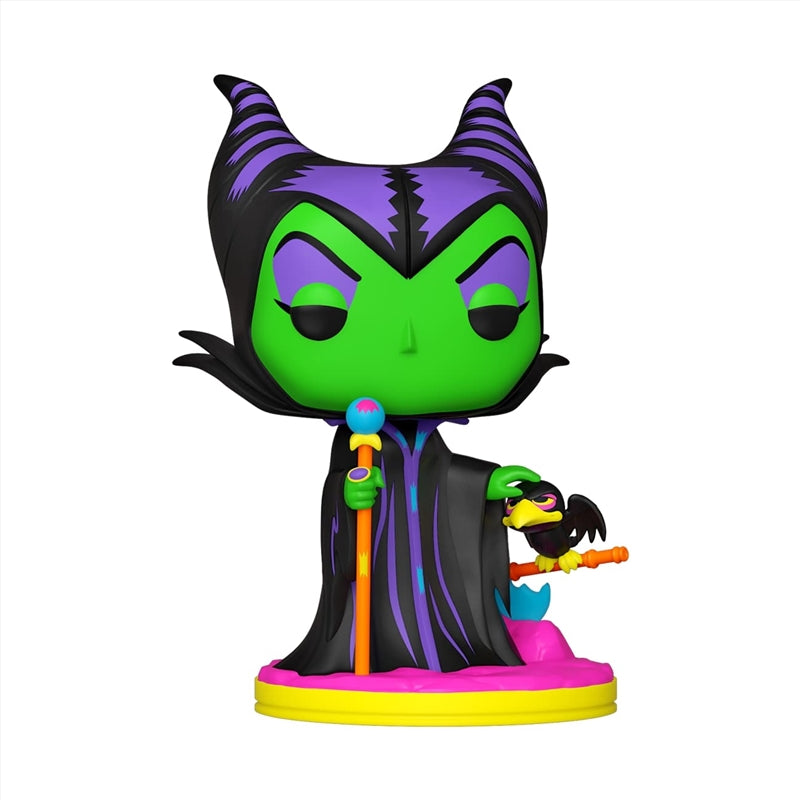 Disney Villains - Maleficent Black Light US Exclusive Pop Vinyl [RS]