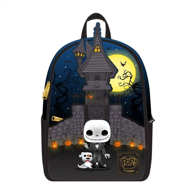 Loungefly The Nightmare Before Christmas - Jack Skellington House Pop Vinyl Mini Backpack