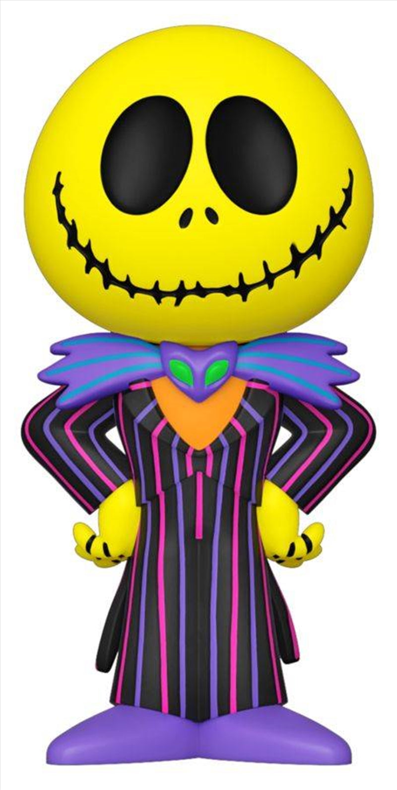 The Nightmare Before Christmas - Jack Skellington Black Light Vinyl Soda