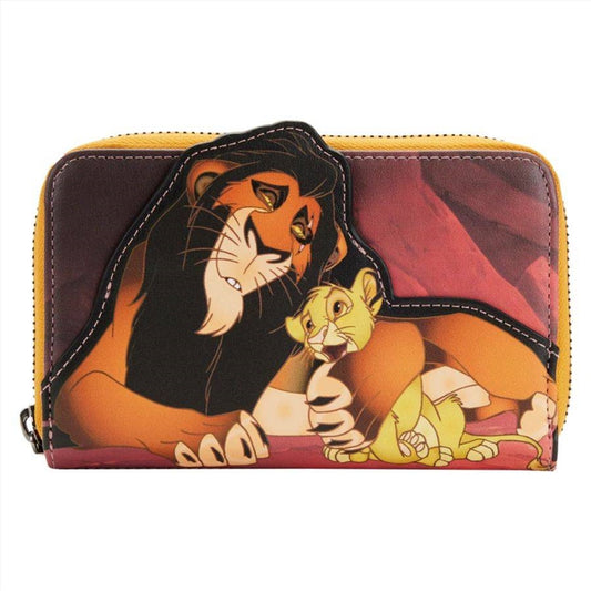 Loungefly Lion King (1994) - Scar Scene Zip Purse