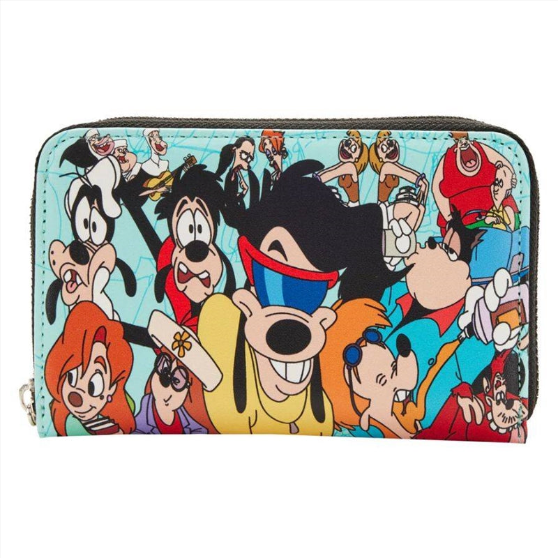 Loungefly A Goofy Movie - Collage Zip Purse