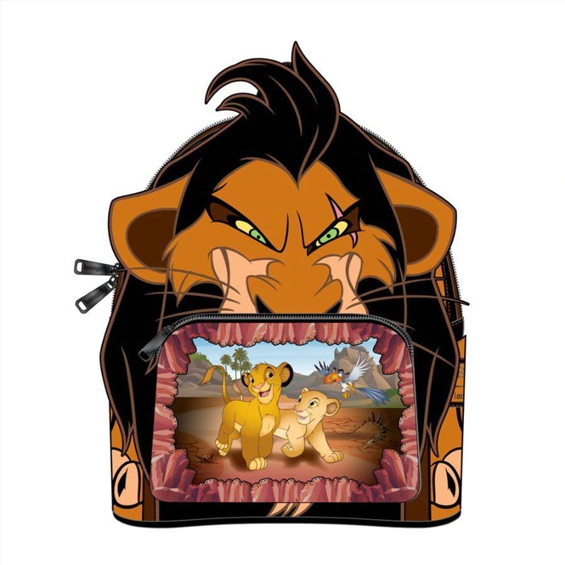 Loungefly Lion King (1994) - Scar Scene Mini Backpack