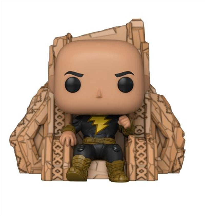 Black Adam (2022) - Black Adam on Throne Pop Vinyl Dlx