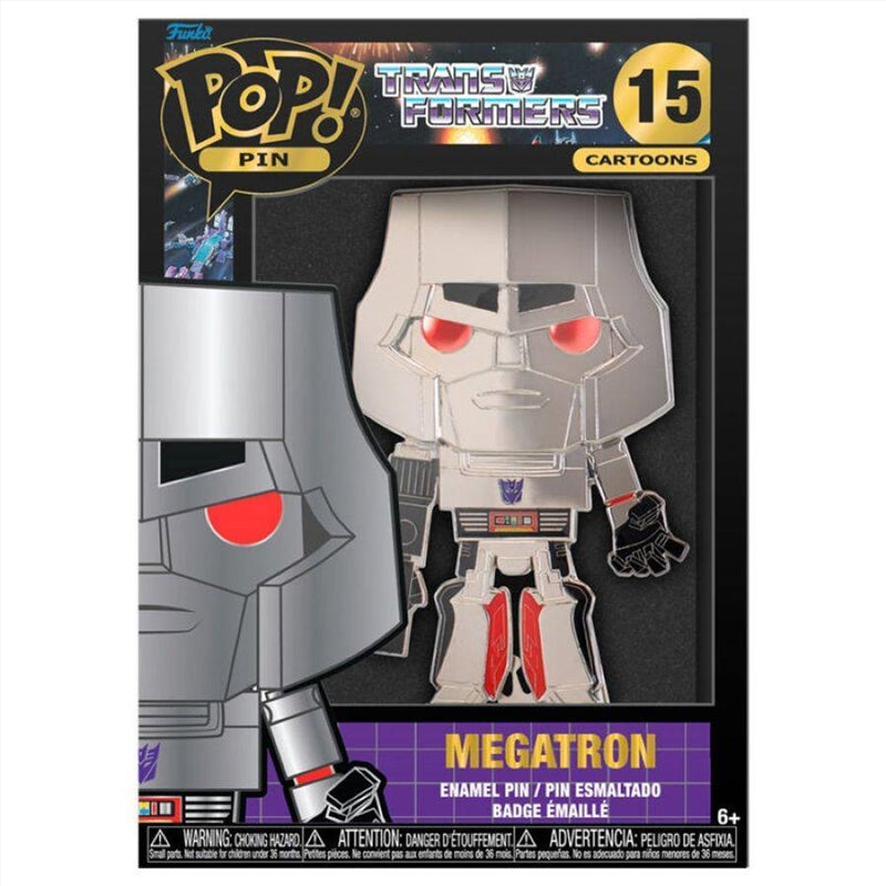 Transformers (TV) - Megatron 4" Pop! Enamel Pin