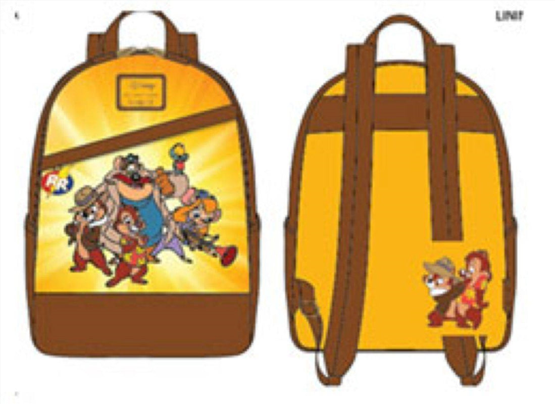 Loungefly Chip n Dale: Rescue Rangers - Rescue Rangers Backpack