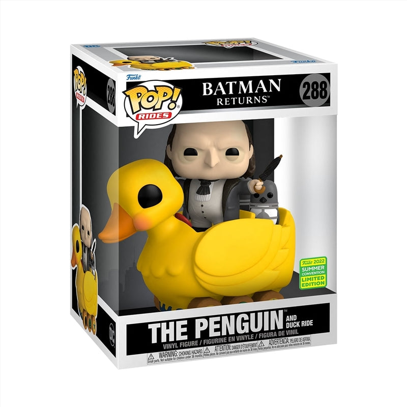 Batman Returns - Penguin on Duck Pop! Ride Vinyl SD22 RS