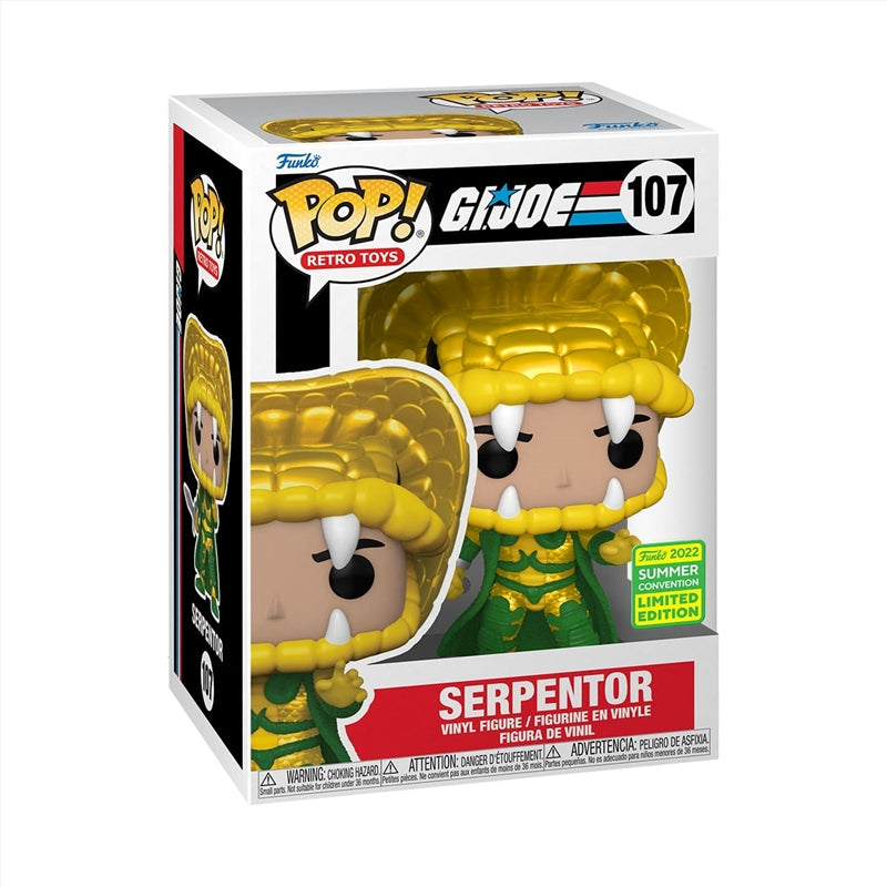 G.I. Joe - Serpentor Pop! Vinyl SD22 RS