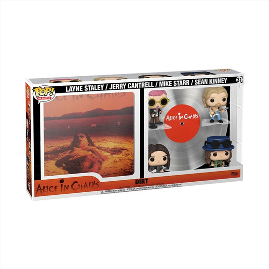 Dirt Album Deluxe 4 Pack Pop Vinyl