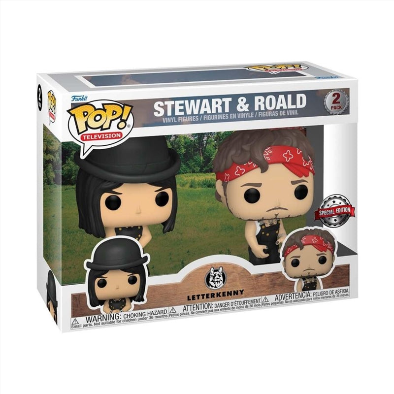 Letterkenny - Stewart & Roald US Exclusive Pop! 2-Pack [RS]