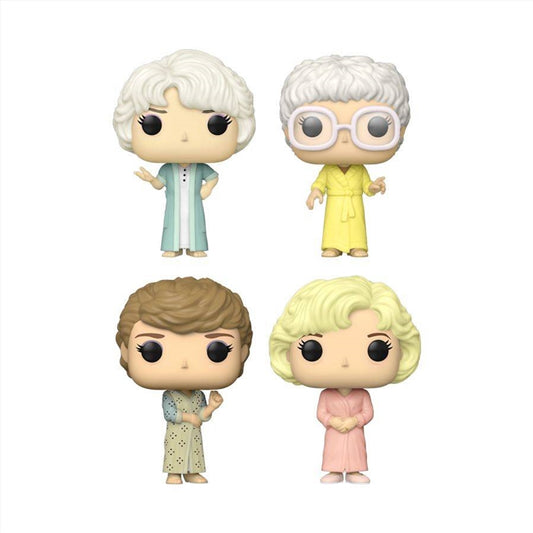 Golden Girls - Golden Girls in Robes Pop! 4-Pack