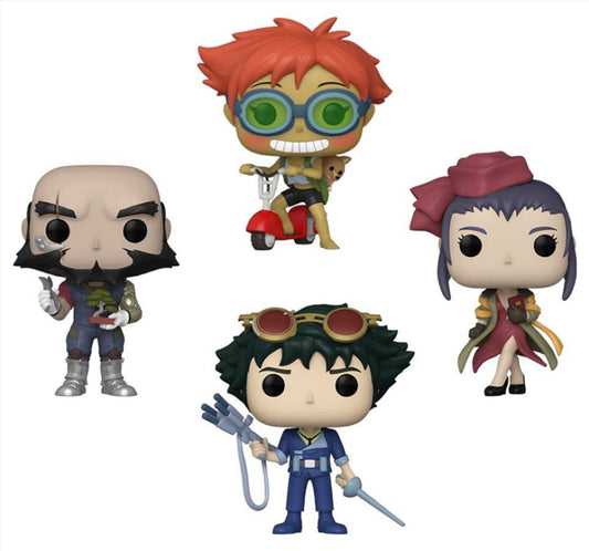 Cowboy Bebop - Bebop US Exclusive Pop! 4-Pack [RS]