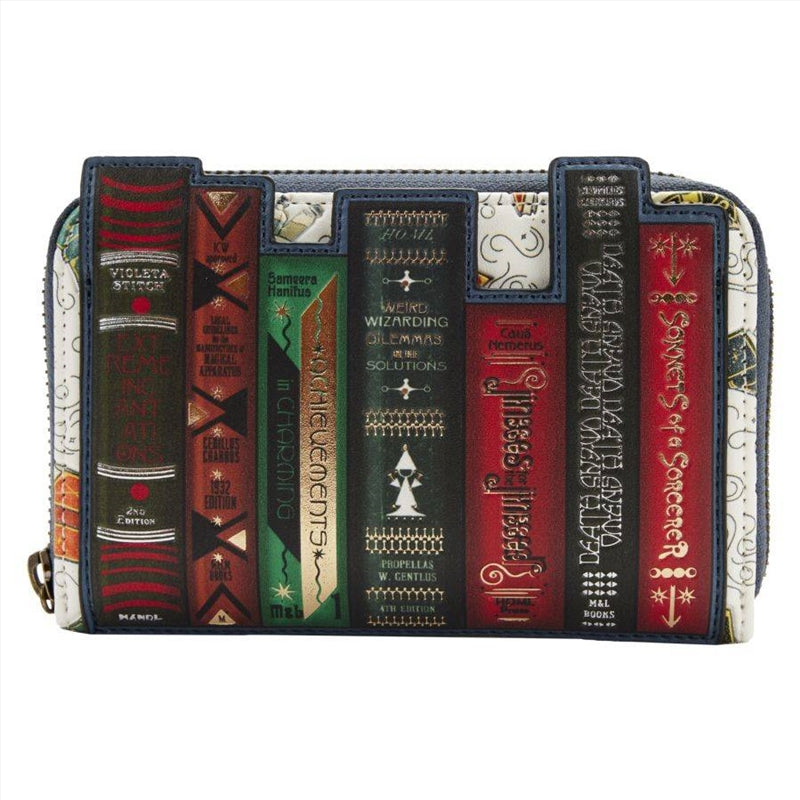 Loungefly Fantastic Beasts: Secrets of Dumbledore - Magical Books Zip Purse