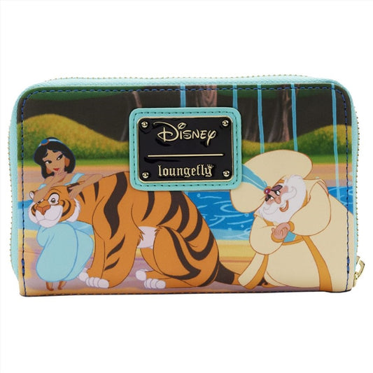 Loungefly Aladdin (1992) - Jasmine Princess Scenes Zip Around Purse